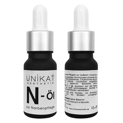N-Öl von Unikat Aesthetik zur Narbenpflege nach einer Operation